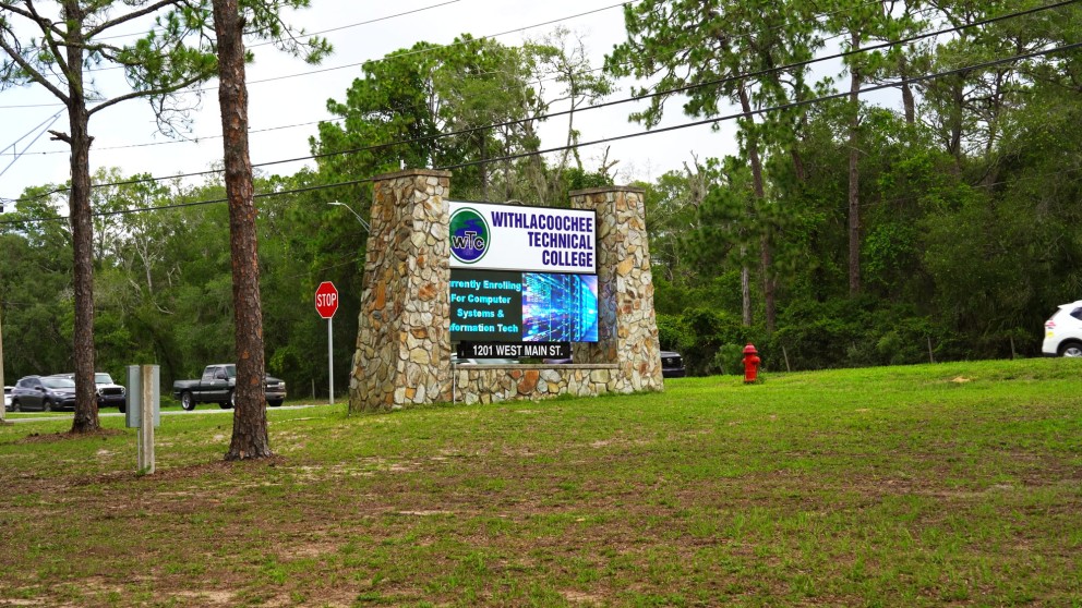 withlacoochee technical college sign