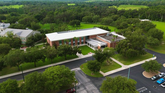 business exterior aerial